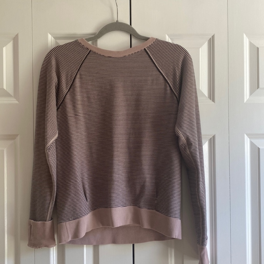 Lululemon Striped Sweatshirt